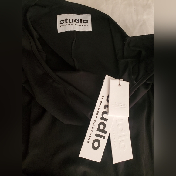 NWT Brandon Blackwood black jumpsuit/bodysuit XL - Picture 5 of 6